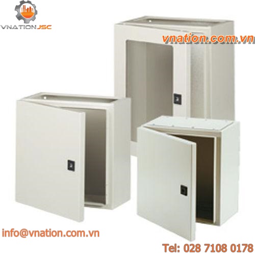 wall-mount enclosure / compact / IP55 / with door