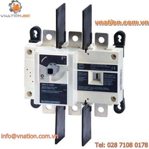 low-voltage disconnect switch / safety / DIN rail