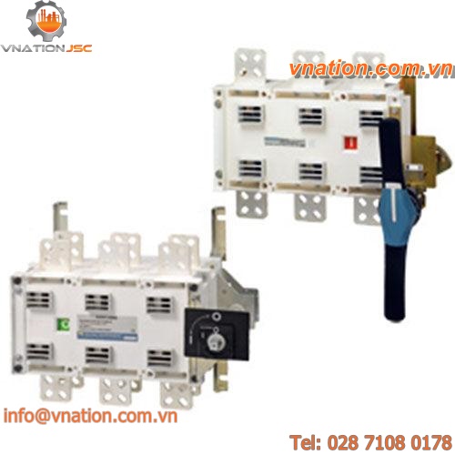 low-voltage disconnect switch / safety / multipolar