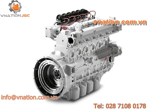 gas-fired engine / in-line / 6-cylinder / power generation