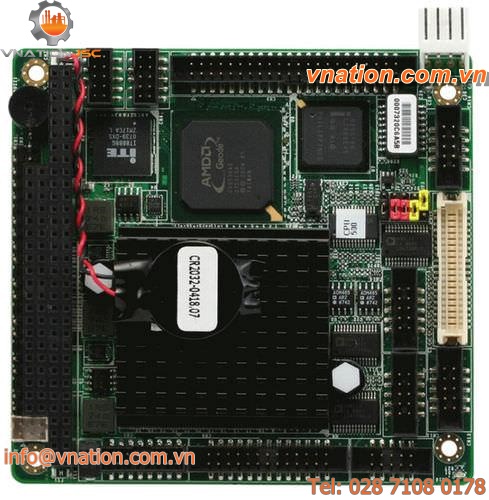 PC 104 CPU module / AMD Geode LX800 / compact / embedded