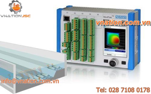 ultrasonic flow transmitter / for liquids