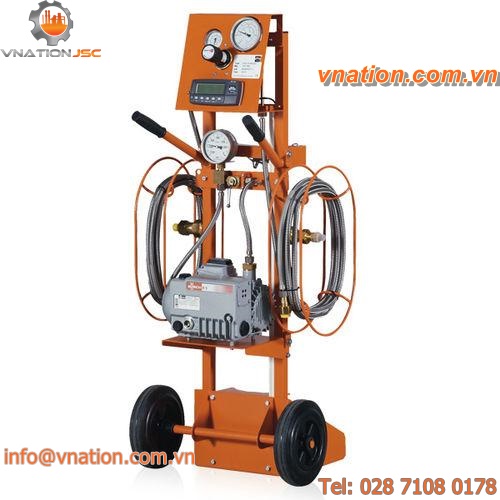 SF6 gas evacuating and refilling device / cylinder cart / mobile