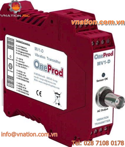 vibration monitoring device / for panel / rotary machine