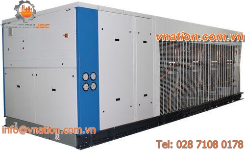 semi-hermetic condensing unit / air-cooled / for outdoor use
