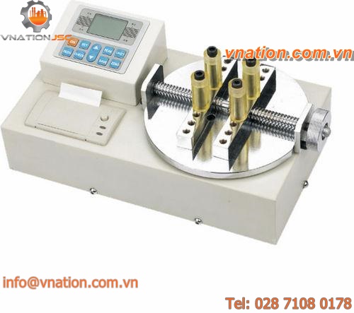 digital torque meter / for bottle closures / for bottle caps / for loosening torque