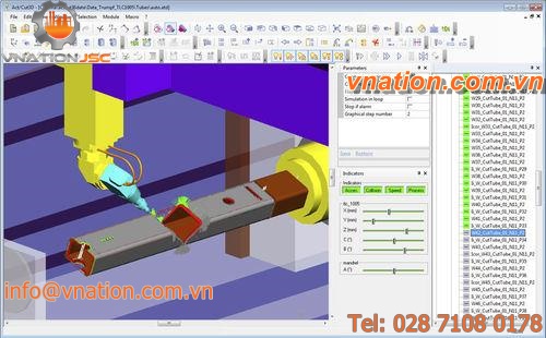 CAD/CAM software / for tubes and profile cutting