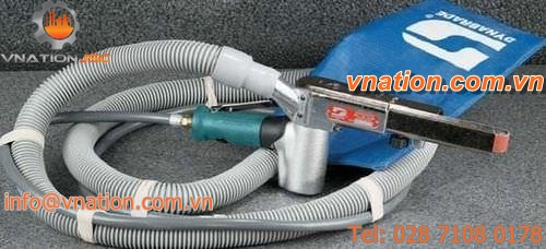 belt sander / pneumatic / for wood / with vacuum cleaner