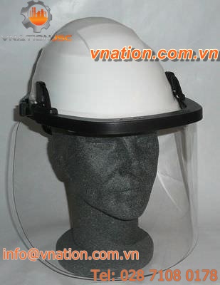 protection helmet / with face protection