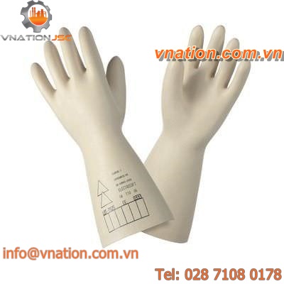 laboratory glove / insulated / latex