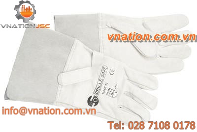 work glove / mechanical protection / leather