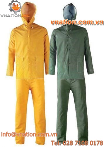 waterproof coveralls / work / PVC