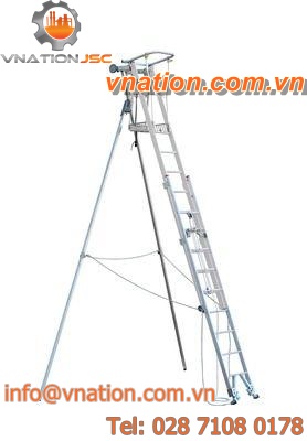 folding ladder / aluminum