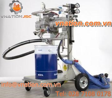 gelcoat spraying unit / external mixing