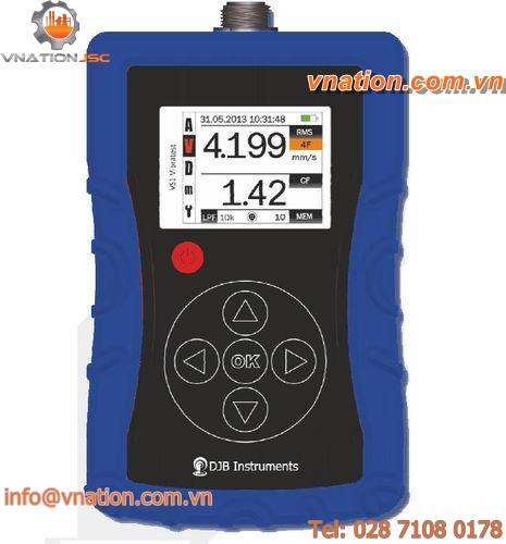 pocket vibration meter