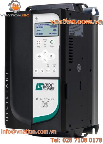 motor soft starter / digital / three-phase / compact