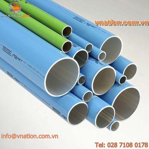 compressed air pipe / for compressed air networks / aluminum / for nitrogen