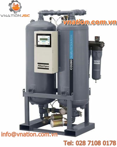 heatless desiccant compressed air dryer / high-quality