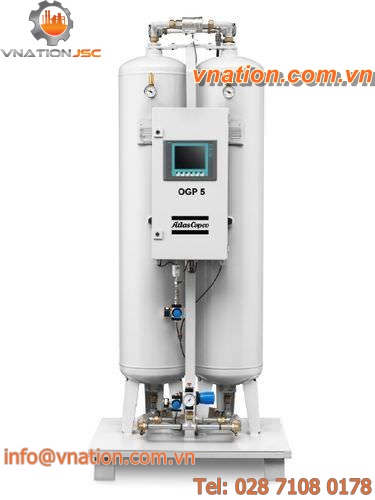 pure oxygen gas generator / process