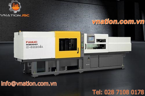 horizontal injection molding machine / servo-hydraulic