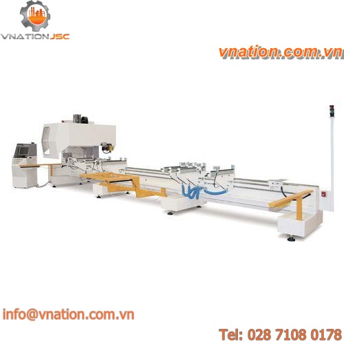 CNC machining center / 4-axis / vertical / for profiles