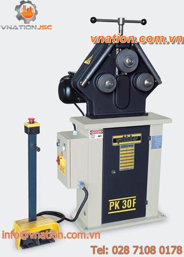 linear motor-driven bending machine / pipe / profile / with 3 drive rolls
