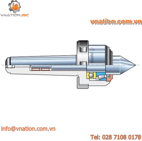 rotating lathe center / for lathes