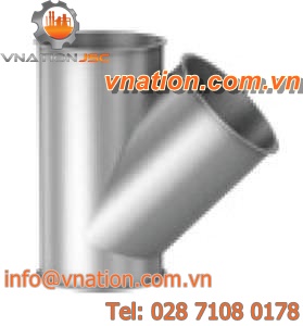 flange fitting / straight / 45? angle / seat