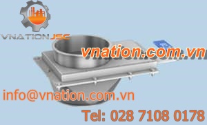 knife gate valve / manual / regulating
