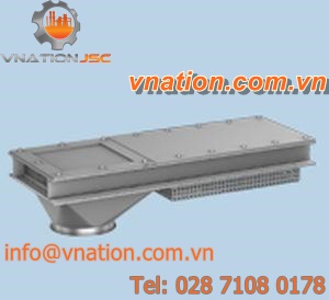 knife gate valve / isolation / for silos / air-operated