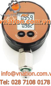 digital pressure gauge / robust / intrinsically safe / process