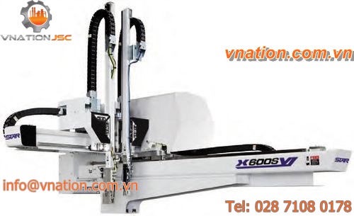 cartesian robot / 3-axis / for injection molding machines / industrial