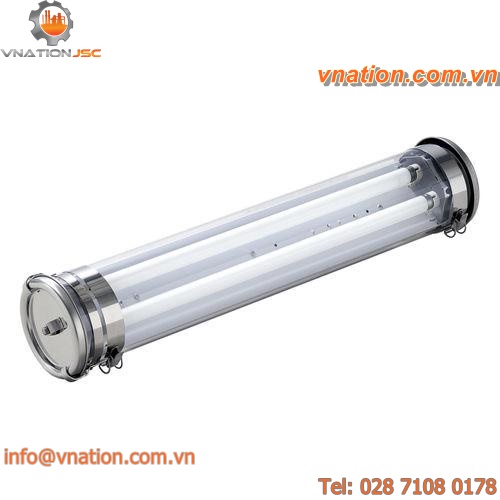 tubular lighting fixture / fluorescent / waterproof