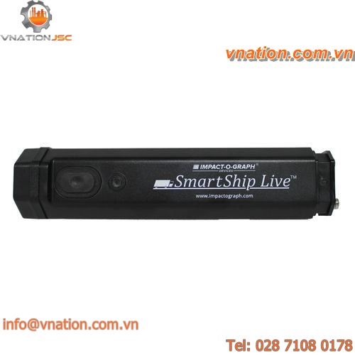 impact recorder / temperature / digital / USB