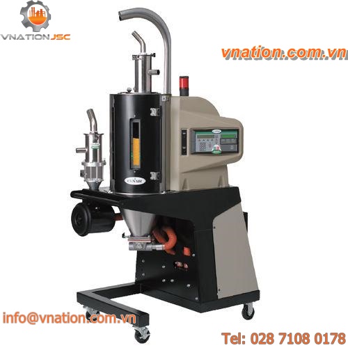 vacuum dryer / cleaning / for plastic pellets / portable