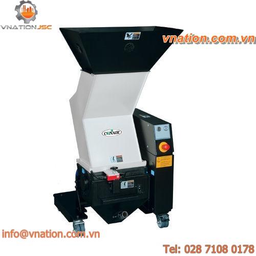 rotor plastic granulator / waste / horizontal / tangential