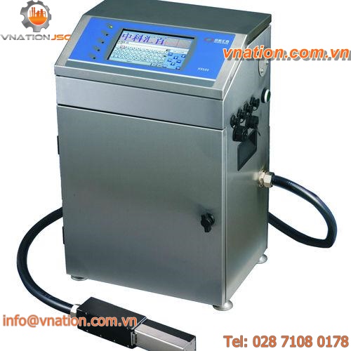 continuous inkjet marking machine / bench-top / with touch screen / continuous
