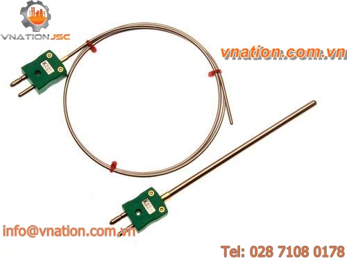 mineral-insulated thermocouple / threaded