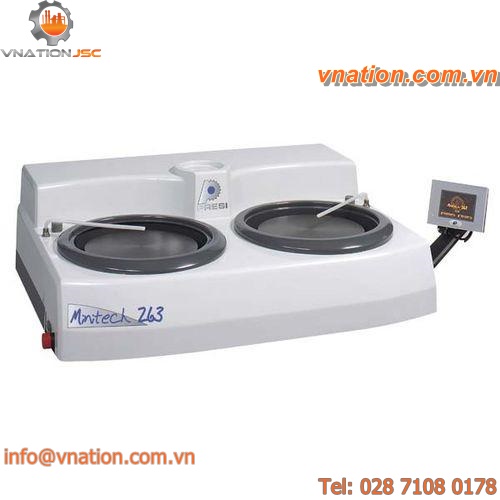 planar polishing machine / manually-controlled / for metallographic samples / wet