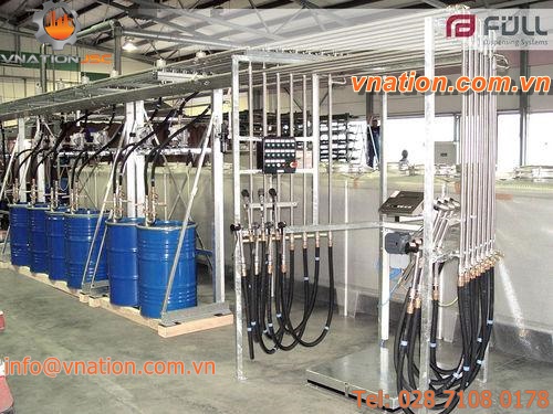 fluid dosing unit / gravimetric / manual
