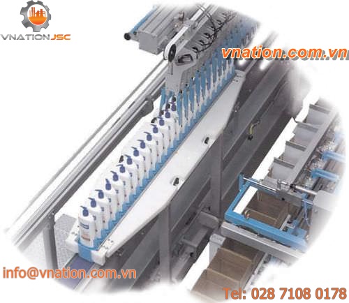 linear feeder / continuous / bottle-top / high-rate