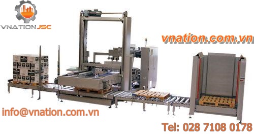 layer palletizer / bottle / automatic