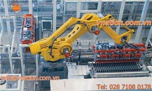 robotic palletizing cell / pallet