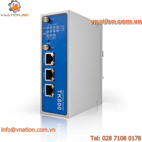 cellular communication router / 3G UMTS / rack-mount / 3 ports