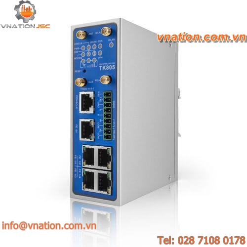 WLAN communication router / LTE / 4G / DIN rail