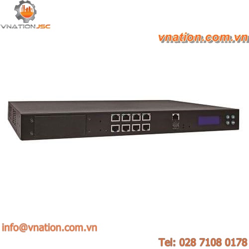 1U rack-mount network security platform