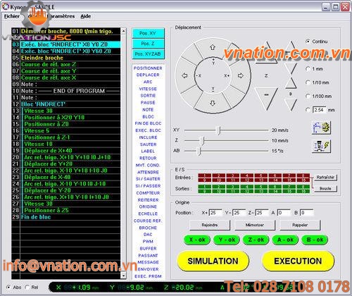 software / application programming / control / for CNC machines / machining