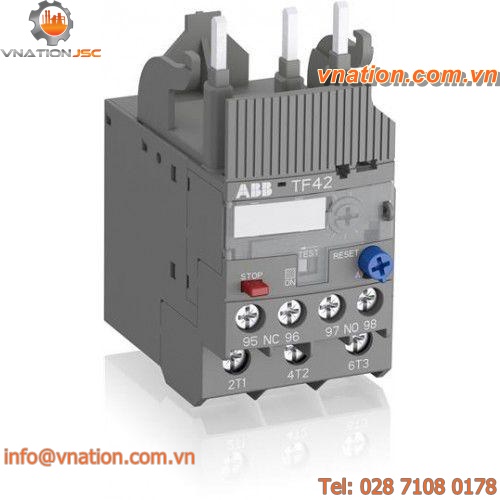 phase loss protection relay / overload / temperature / for electric motors
