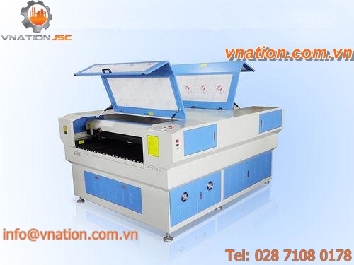CNC cutting machine / plastic / wood / CO2 laser
