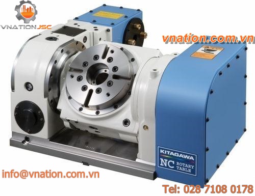 NC tilting rotary table / universal / for machining centers / motorized